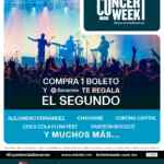 Concert Week Ocesa 2025: 2x1 en entradas a más de 100 conciertos y eventos (Corona Capital, Flow Fest y más)