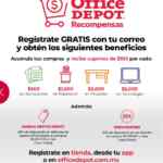 Folleto de ofertas Regreso a Clases Office Depot Septiembre 2025 con hasta 50% de descuento y más