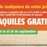 En Oxxo llévate unos chilaquiles GRATIS en la compra de café Andatti o refrescos participantes