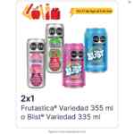 Promos Destacadas Oxxo: 2x1 en Frutástica y más