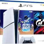 Consola PlayStation 5 versión Standard con videojuegos Astro Bot y Gran Turismo 7 a un muy buen precio + 9 meses sin intereses