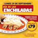 Día de las Enchiladas Potzollcalli: Orden de 3 enchiladas a $79 sólo hoy Día de las Enchiladas Potzollcalli: Orden de 3 enchiladas a $79 sólo hoy