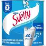 Leche en polvo baja en grasa Nestlé Svelty bote de 360 g a un precio muy bueno