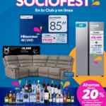 Folleto cuponera Sam's Club Socio Fest 2025 del 9 al 16 de septiembre