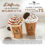 En Santa Clara frappés a sólo $75 los lunes y martes En Santa Clara frappés a sólo $75 los lunes y martes