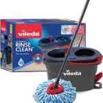 Sistema de limpieza Vileda Easywring Rinse Clean con trapeador y cubeta con exprimidor de pedal en su precio más bajo