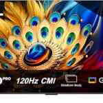 Pantalla QLED Pro TCL Smart Google TV 4K UHD de 65 pulgadas baja a un gran precio