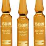 Tratamiento facial lifting inmediato Isdin Isinceutics Instant Flash con 5 ampolletas baja de precio