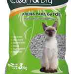 Arena para gatos Clean & Dry bolsa de 3 kg a un precio increíble