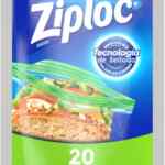 Paquete de 20 bolsas para sandwich Ziploc a un excelente precio