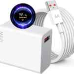 Cargador de carga rápida 120 W con cable de 1 metro baja de precio