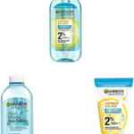 Kit anti imperfecciones y anti acné Garnier SkinActive con gel limpiador purificante + agua micelar ácido salicílico + microexfoliante suave a un precio buenísimo Kit anti imperfecciones y anti acné Garnier SkinActive con gel limpiador purificante + agua micelar ácido salicílico + microexfoliante suave a un precio buenísimo