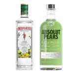 Combo ginebra Beefeater Botanics + vodka Absolut Pears bajan a un precio muy bueno
