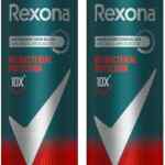 2 pack desodorantes en aerosol Rexona antibacterial protection bajan a su menor precio