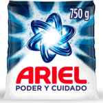 Detergente en polvo Ariel Poder y Cuidado bolsa de 750 g baja de precio