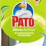 Gel limpiador para baño Pato Discos Activos Lima Fresca baja a un excelente precio
