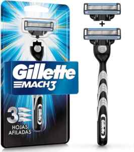 Gillette Mach 3 rastrillo para rasurar + cartucho de repuesto baja de precio Imagen de la promo