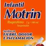 Suspensión infantil Motrin Ibuprofeno contra la fiebre, dolor e inflamación a un gran precio