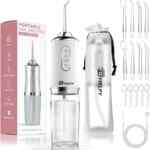 Irrigador bucal hilo dental de agua recargable con 8 cabezales a un super precio