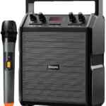 Máquina de karaoke y bocina Bluetooth portátil Philips con micrófono baja de precio