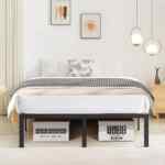 Base de cama de metal tamaño matrimonial baja a un gran precio