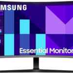 Monitor de computadora curvo Samsung Essential Monitor S3 FHD de 27 pulgadas en su precio más bajo + 15 meses sin intereses