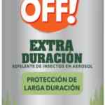 Repelente contra insectos de larga duración Off! baja a un excelente precio Repelente contra insectos de larga duración Off! baja a un excelente precio