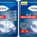 2 pack pañales para adulto Tena Slip Maxi Protect con 10 piezas (20 en total) baja a un gran precio