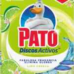 Gel limpiador para baño Pato Discos Activos Lima Fresca econo pack con 2 repuestos en su precio más económico