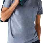 Playera cuello V para hombres Lacoste Pima Cotton Jersey en su precio más económico