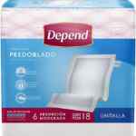Cubrecama Depend Predoblado para incontinencia con 18 piezas en su precio más bajo Cubrecama Depend Predoblado para incontinencia con 18 piezas en su precio más bajo