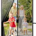Oferta flash: Puerta Pantalla magnética con mosquitero baja a su menor precio