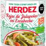 Rajas en escabeche Herdez lata 205 g baja a un precio buenísimo