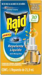 Repuesto de repelente líquido para mosquitos Raid en su precio más económico Imagen de la promo