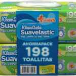 Ahorra pack KleenBebé Suavelastic toallitas húmedas con 198 piezas baja de precio