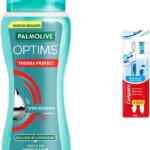 Combo shampoo Palmolive Optims Therma Protect 700 ml + cepillo dental Colgate Triple Acción Blancura con 2 piezas bajan de precio