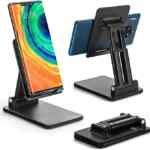 Soporte para celular o tablet plegable y ajustable baja a un gran precio