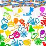 42 pack Juguetes de slime pegajosa con diseños de Halloween bajan a un excelente precio
