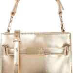 Bolsa satchel dorada Tommy Hilfiger baja a un super precio