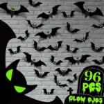 Paquete de 96 Murciélagos para decoración de Halloween que brillan en la obscuridad baja a su menor precio
