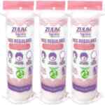 3 pack Zuum Supreme Almohadillas de algodón para desmaquillar con 80 piezas bajan de precio