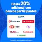 Cupones Amazon Mega Ofertas de hasta 15% de descuento, bonificaciones y meses sin intereses