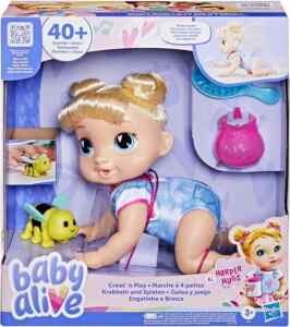 Muñeca Baby Alive Harper Hugs Juega y Gatea baja a su precio más económico + 3 msi Imagen de la promo