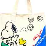 Bolsa tote de tela para mujer con diseño de Peanuts Snoopy & Woodstock baja a un excelente precio
