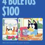 En Cinemex llévate 4 boletos para ver la película de Bluey a sólo $100
