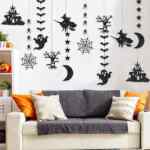Paquete de 12 Guirnaldas con decoraciones de Halloween baja a un gran precio