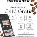 Promoción Pastelerías Esperanza Día de Café: Café GRATIS con cupón de la app