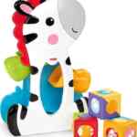 Juguete didáctico Fisher-Price Cebra bloques de actividad baja de precio
