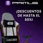 Hasta el 50% de descuento en sillas, audífonos y teclados Primus en Game Planet