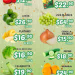 Ofertas Súper Guajardo frutas y verduras 7 al 9 de octubre 2025